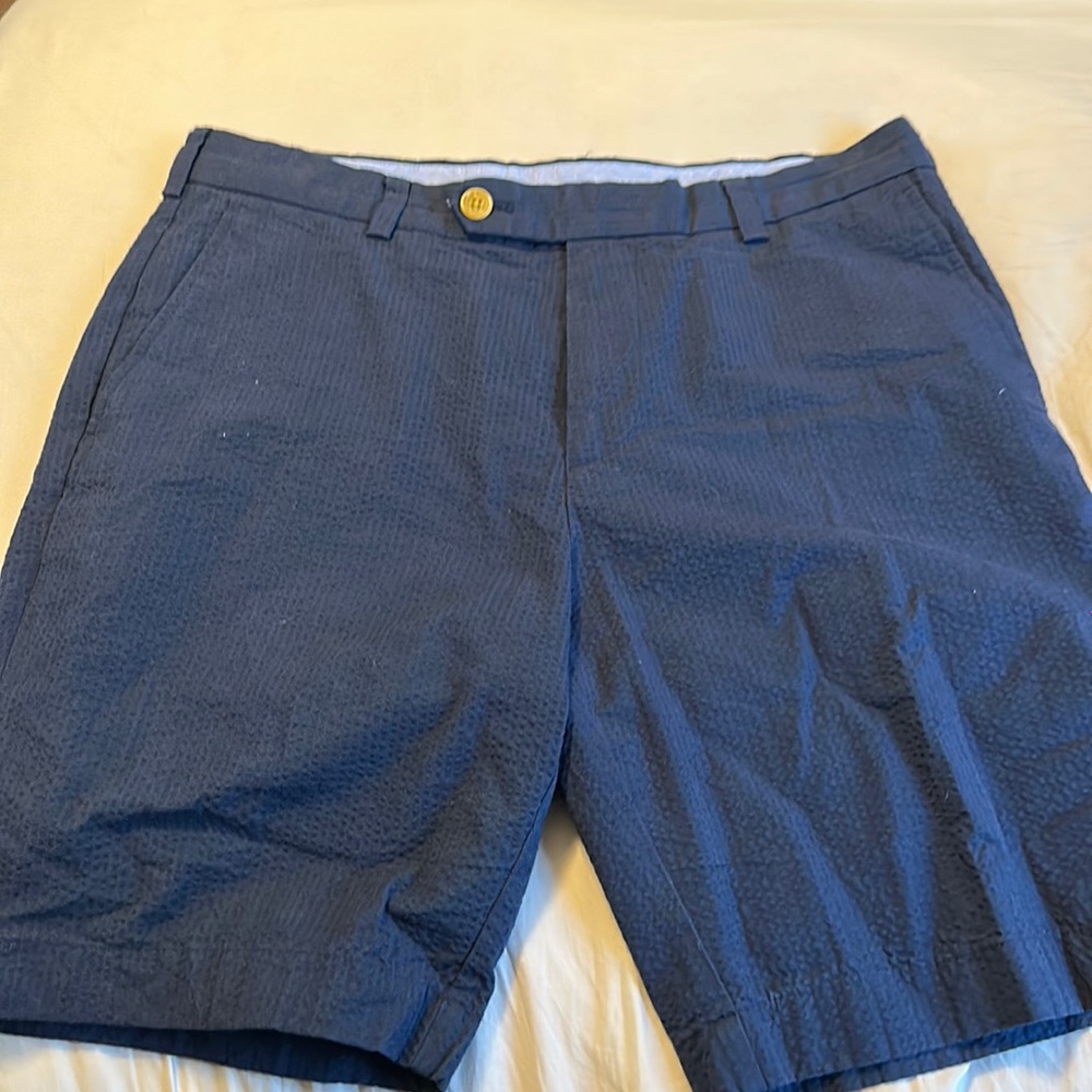 Brooks Brothers Textured Seersucker Bermuda Shorts size 34
